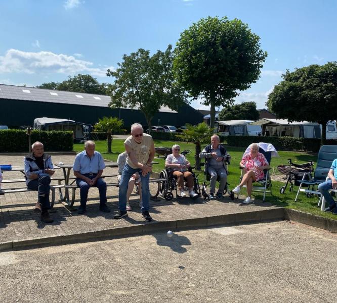 Samen spellen op de zorgboerderij