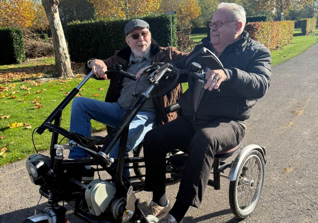 Samen fietsen in de buurt