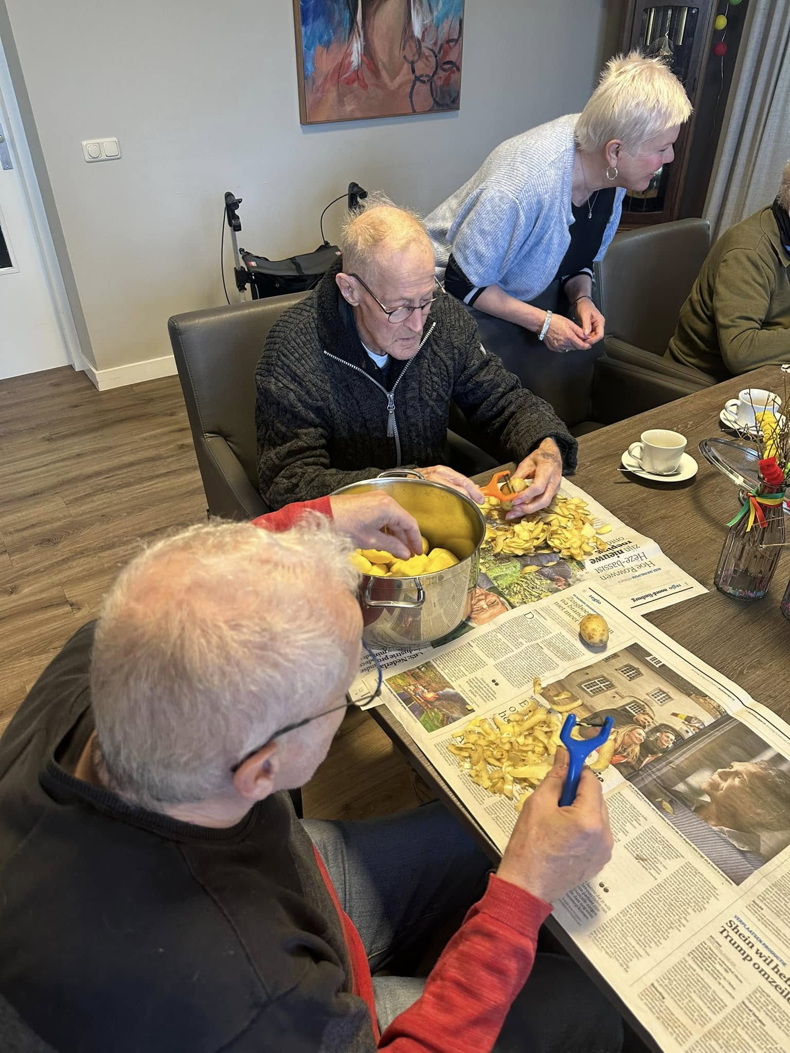 Sinterklaas op de dagbesteding