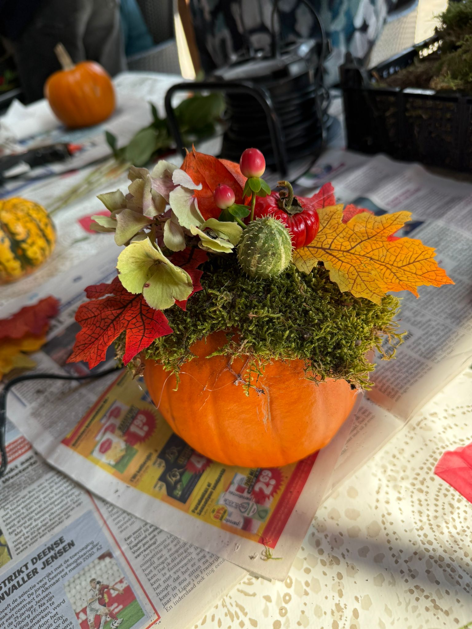 Sinterklaas op de dagbesteding